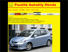 Tablet Screenshot of hondavrakoviste.cz
